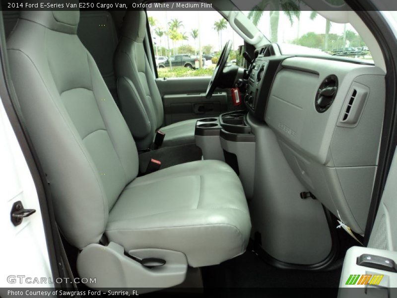 Oxford White / Medium Flint 2014 Ford E-Series Van E250 Cargo Van