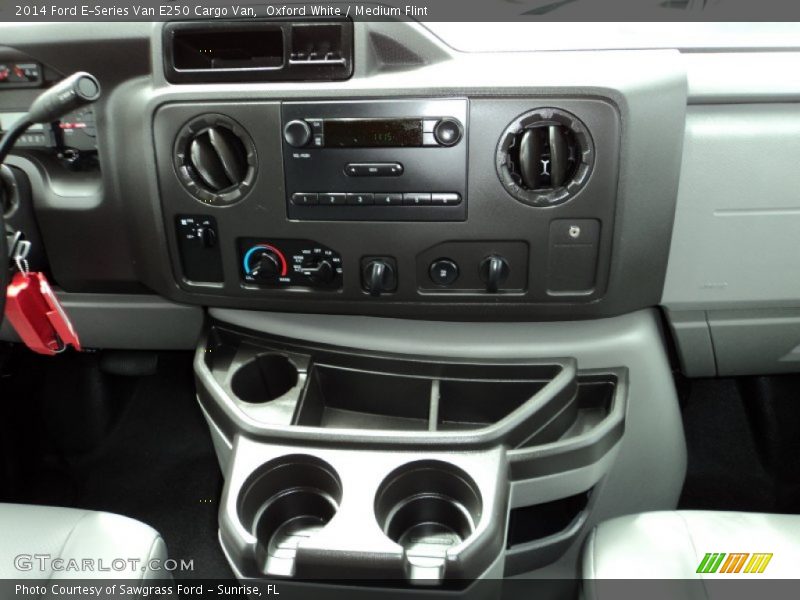 Oxford White / Medium Flint 2014 Ford E-Series Van E250 Cargo Van