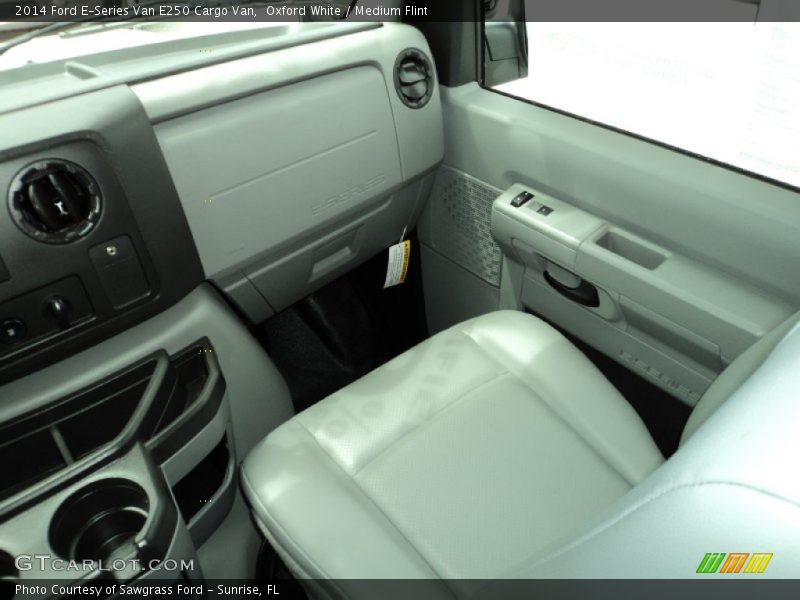 Oxford White / Medium Flint 2014 Ford E-Series Van E250 Cargo Van