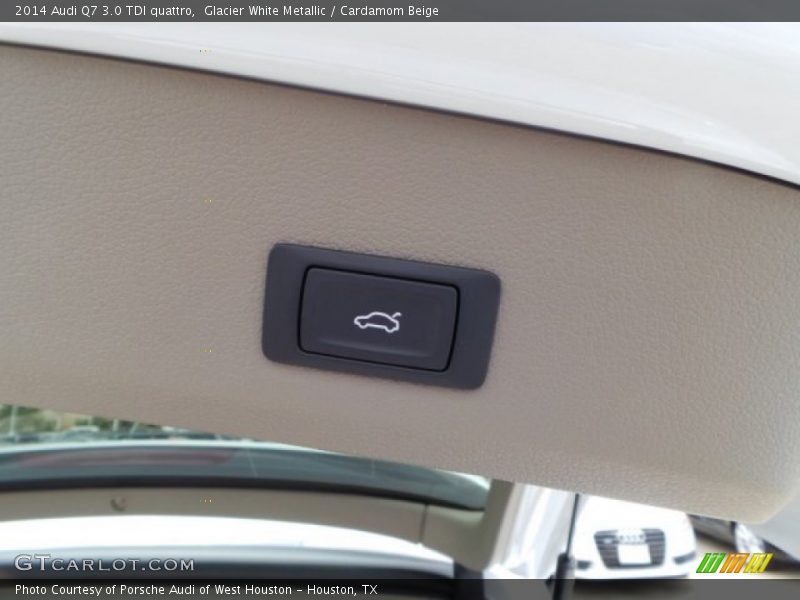 Glacier White Metallic / Cardamom Beige 2014 Audi Q7 3.0 TDI quattro