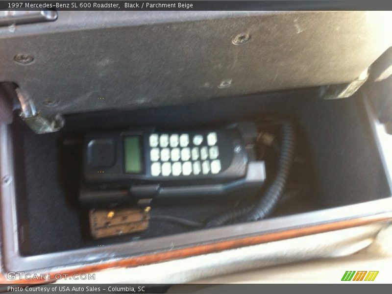 Black / Parchment Beige 1997 Mercedes-Benz SL 600 Roadster