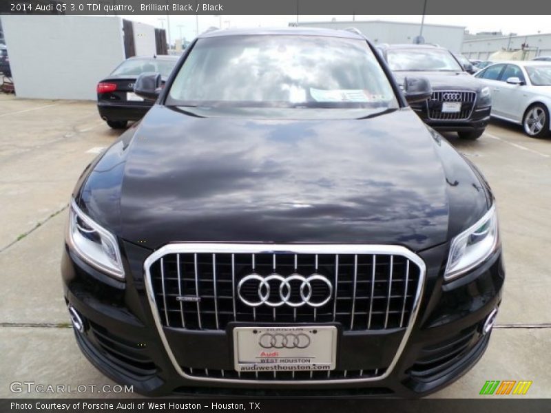 Brilliant Black / Black 2014 Audi Q5 3.0 TDI quattro