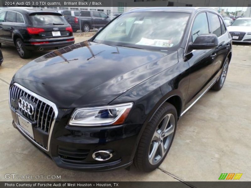 Brilliant Black / Black 2014 Audi Q5 3.0 TDI quattro
