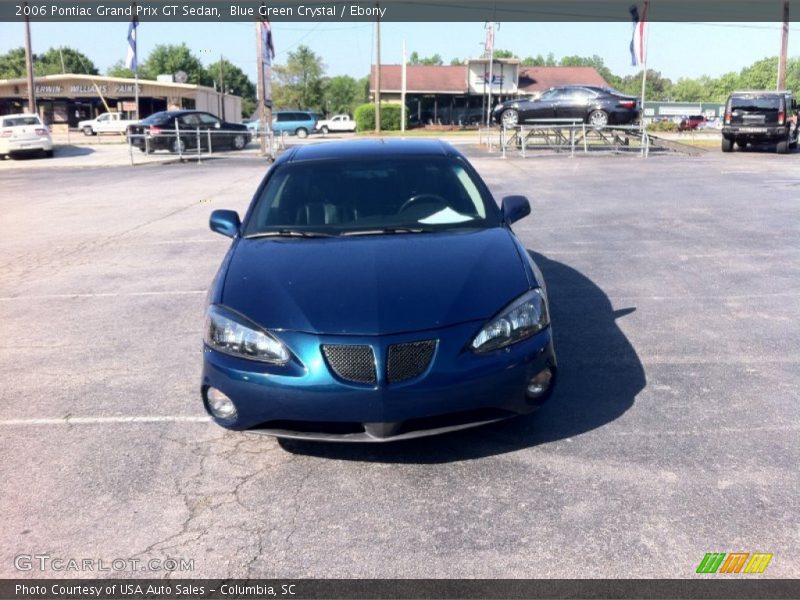 Blue Green Crystal / Ebony 2006 Pontiac Grand Prix GT Sedan