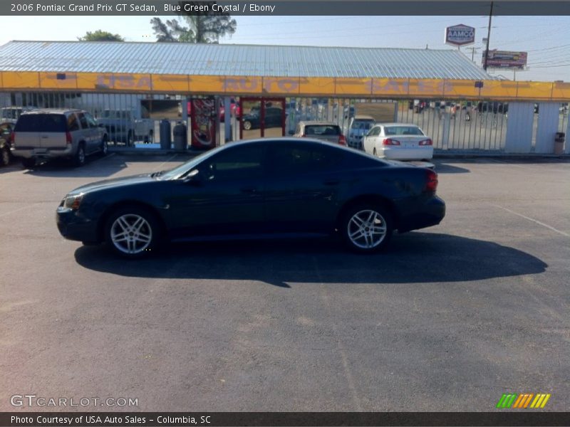 Blue Green Crystal / Ebony 2006 Pontiac Grand Prix GT Sedan