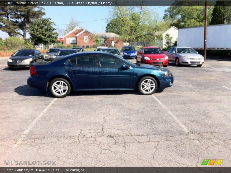 Blue Green Crystal / Ebony 2006 Pontiac Grand Prix GT Sedan