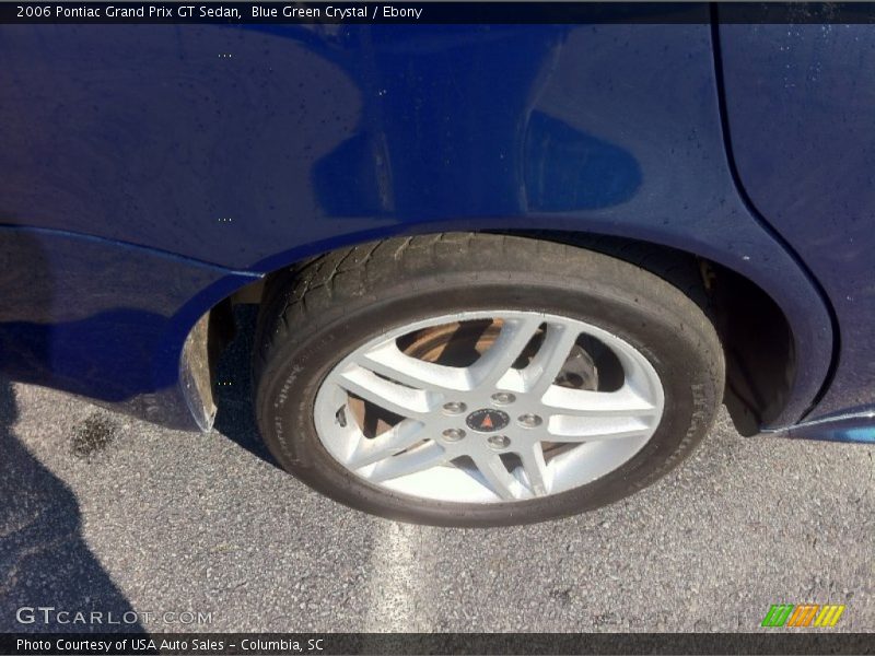 Blue Green Crystal / Ebony 2006 Pontiac Grand Prix GT Sedan