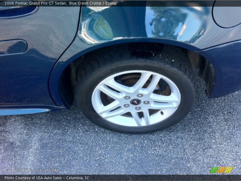 Blue Green Crystal / Ebony 2006 Pontiac Grand Prix GT Sedan