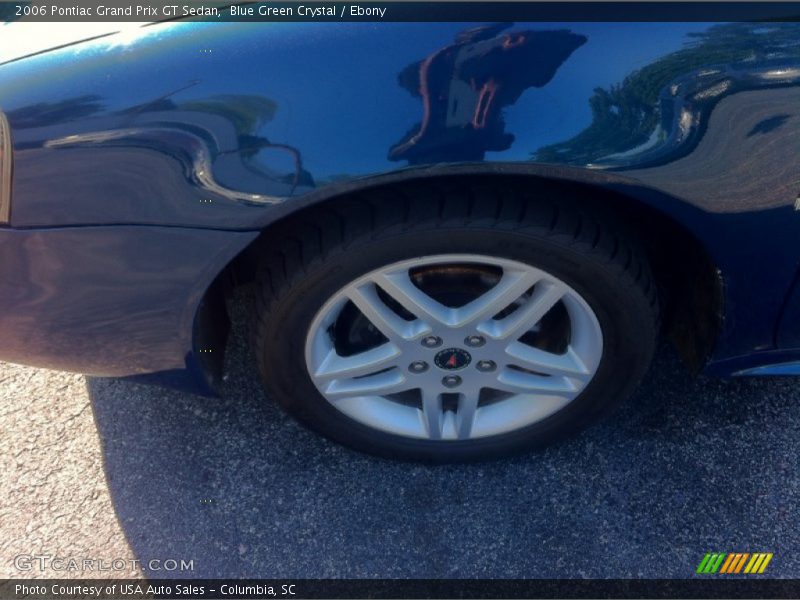 Blue Green Crystal / Ebony 2006 Pontiac Grand Prix GT Sedan