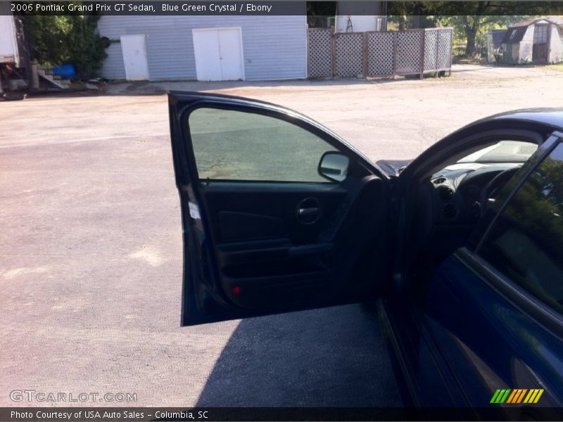 Blue Green Crystal / Ebony 2006 Pontiac Grand Prix GT Sedan