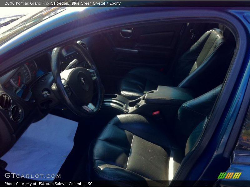 Blue Green Crystal / Ebony 2006 Pontiac Grand Prix GT Sedan