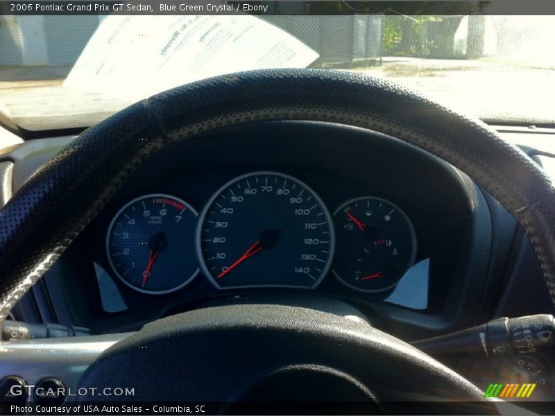 Blue Green Crystal / Ebony 2006 Pontiac Grand Prix GT Sedan