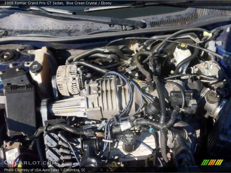 Blue Green Crystal / Ebony 2006 Pontiac Grand Prix GT Sedan