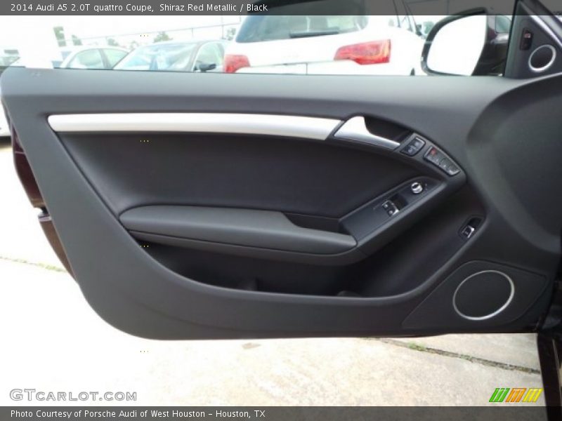 Shiraz Red Metallic / Black 2014 Audi A5 2.0T quattro Coupe