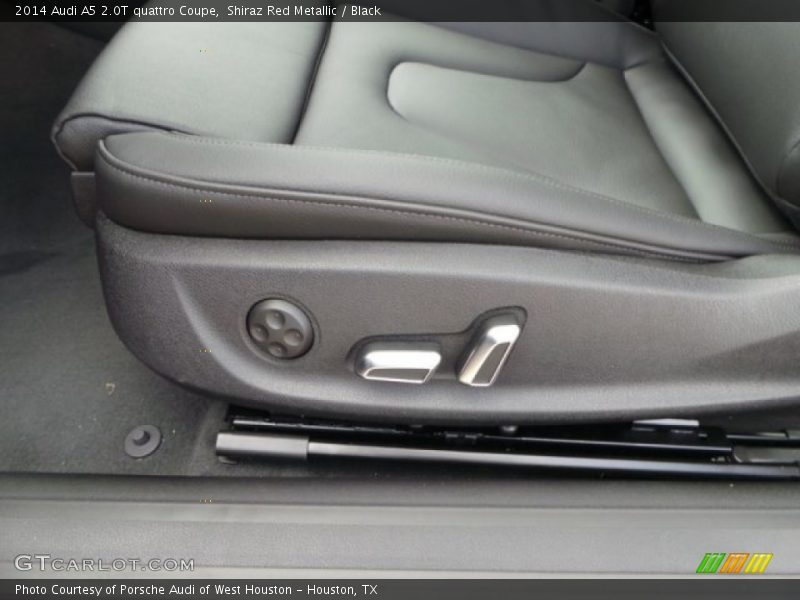 Shiraz Red Metallic / Black 2014 Audi A5 2.0T quattro Coupe
