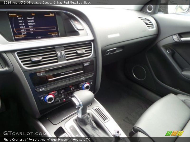 Shiraz Red Metallic / Black 2014 Audi A5 2.0T quattro Coupe