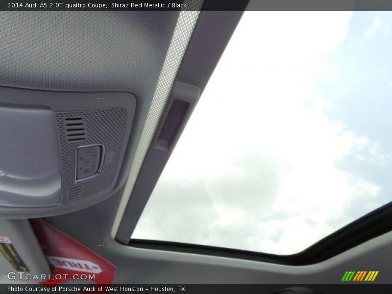 Shiraz Red Metallic / Black 2014 Audi A5 2.0T quattro Coupe