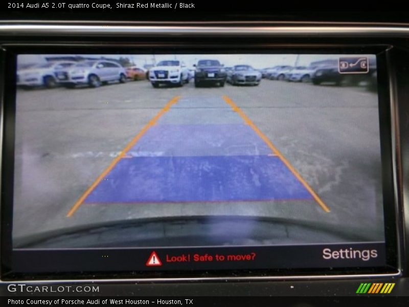 Shiraz Red Metallic / Black 2014 Audi A5 2.0T quattro Coupe