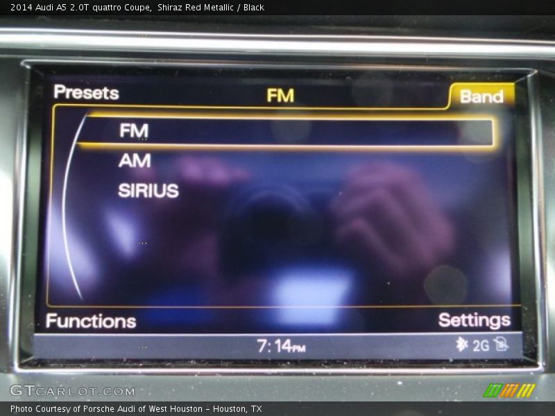 Shiraz Red Metallic / Black 2014 Audi A5 2.0T quattro Coupe