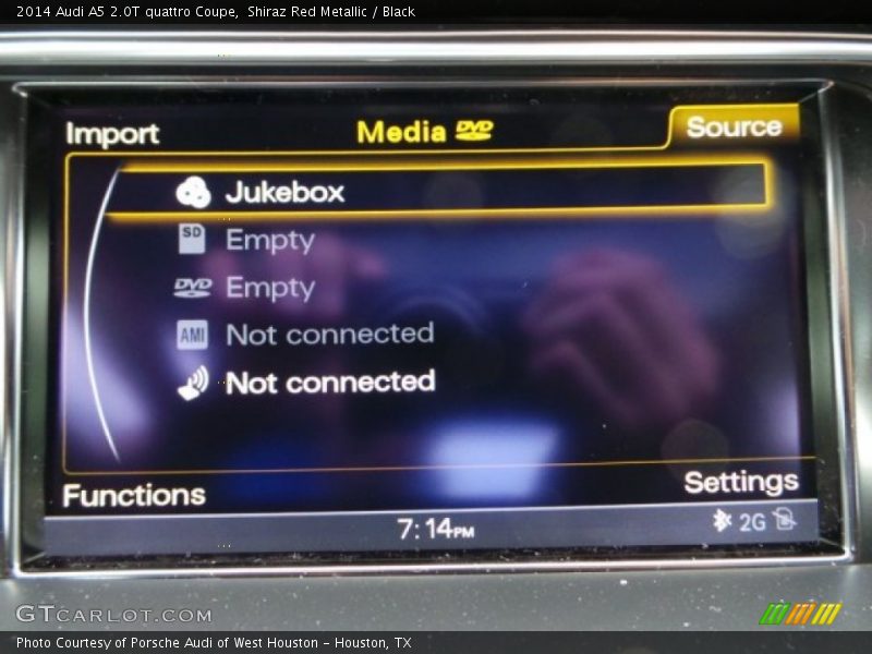 Shiraz Red Metallic / Black 2014 Audi A5 2.0T quattro Coupe