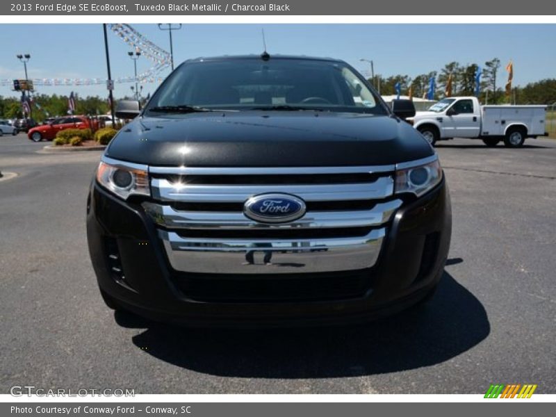 Tuxedo Black Metallic / Charcoal Black 2013 Ford Edge SE EcoBoost