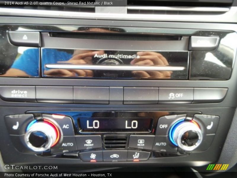 Shiraz Red Metallic / Black 2014 Audi A5 2.0T quattro Coupe