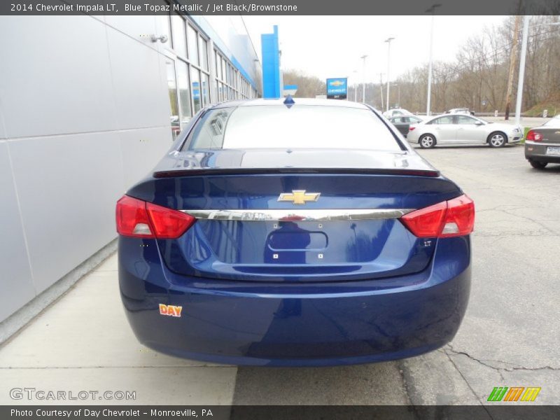 Blue Topaz Metallic / Jet Black/Brownstone 2014 Chevrolet Impala LT