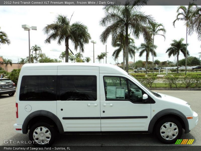 Frozen White / Dark Grey 2012 Ford Transit Connect XLT Premium Wagon