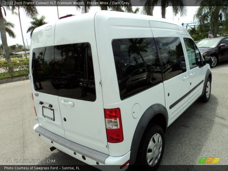 Frozen White / Dark Grey 2012 Ford Transit Connect XLT Premium Wagon