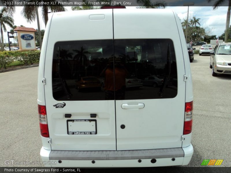 Frozen White / Dark Grey 2012 Ford Transit Connect XLT Premium Wagon