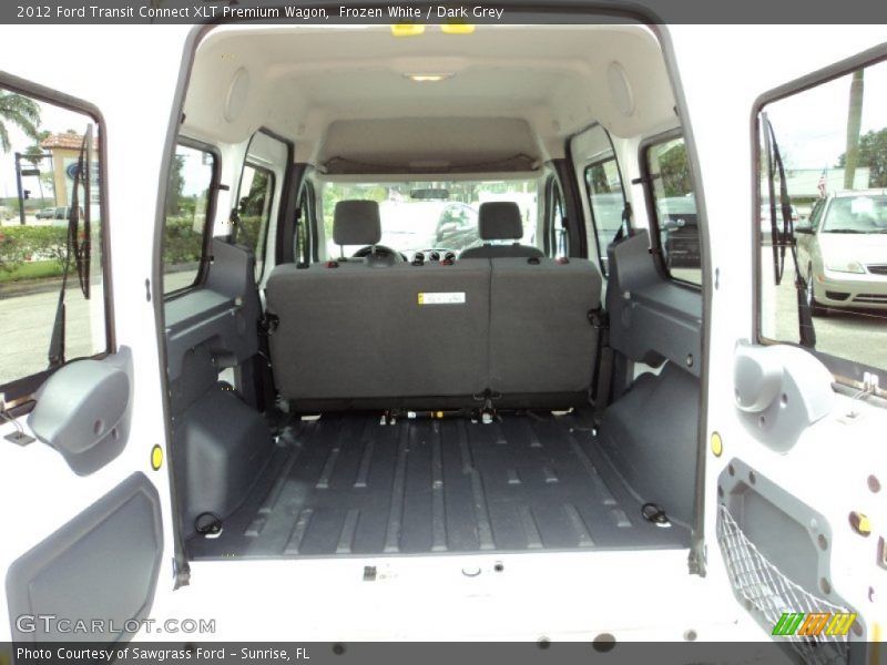 Frozen White / Dark Grey 2012 Ford Transit Connect XLT Premium Wagon