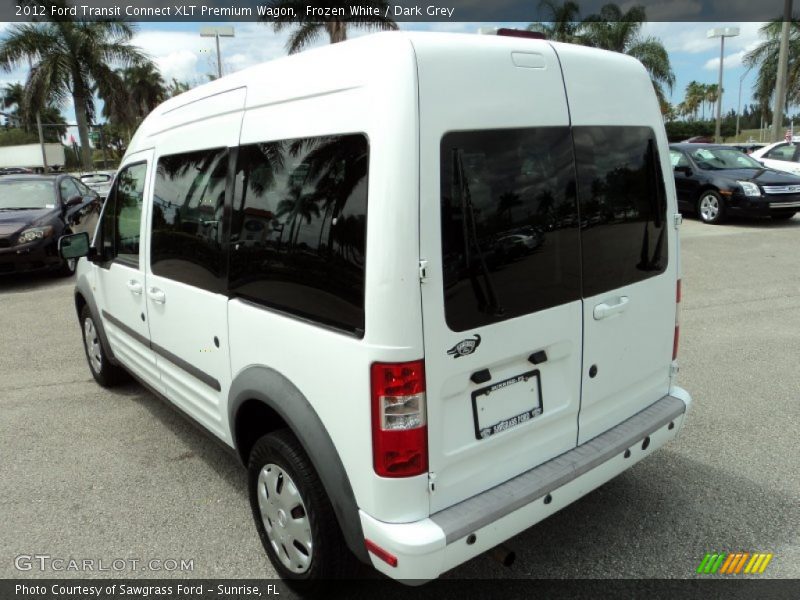 Frozen White / Dark Grey 2012 Ford Transit Connect XLT Premium Wagon