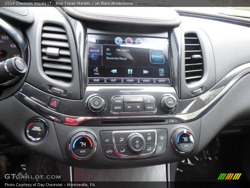 Blue Topaz Metallic / Jet Black/Brownstone 2014 Chevrolet Impala LT