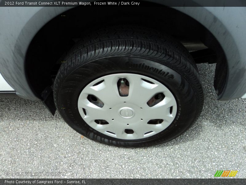Frozen White / Dark Grey 2012 Ford Transit Connect XLT Premium Wagon