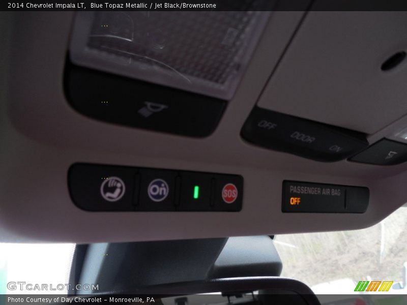 Blue Topaz Metallic / Jet Black/Brownstone 2014 Chevrolet Impala LT