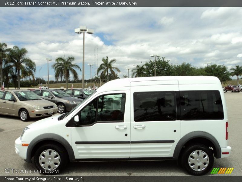 Frozen White / Dark Grey 2012 Ford Transit Connect XLT Premium Wagon