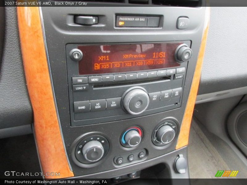Black Onyx / Gray 2007 Saturn VUE V6 AWD