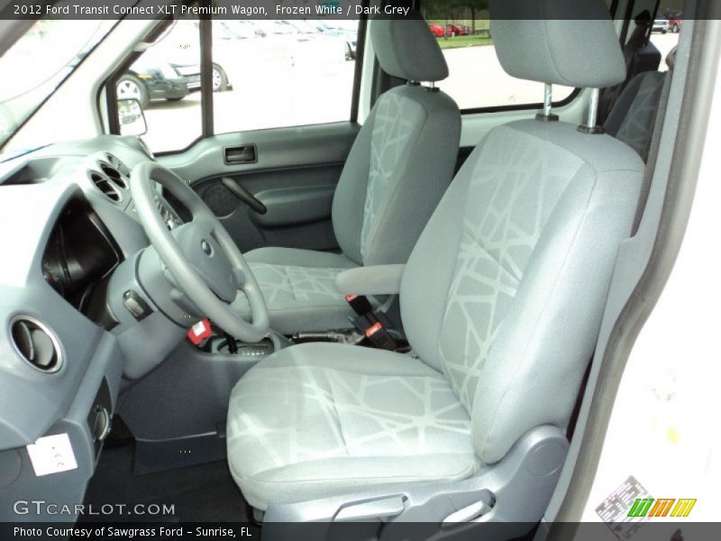 Frozen White / Dark Grey 2012 Ford Transit Connect XLT Premium Wagon