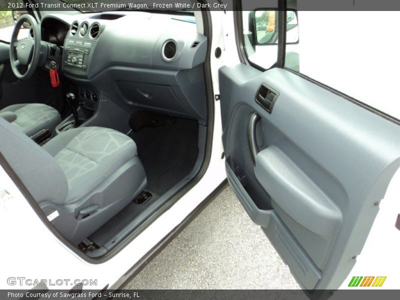 Frozen White / Dark Grey 2012 Ford Transit Connect XLT Premium Wagon
