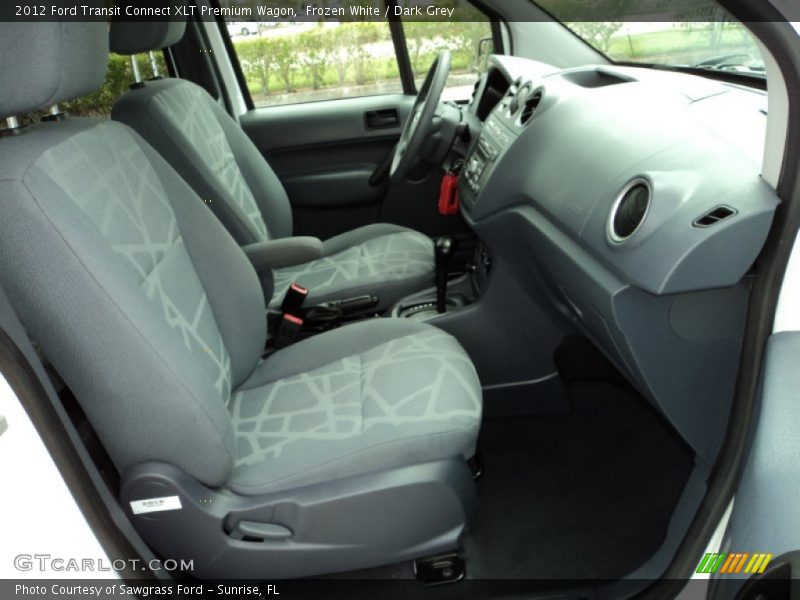 Frozen White / Dark Grey 2012 Ford Transit Connect XLT Premium Wagon