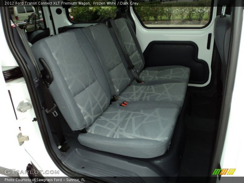 Frozen White / Dark Grey 2012 Ford Transit Connect XLT Premium Wagon