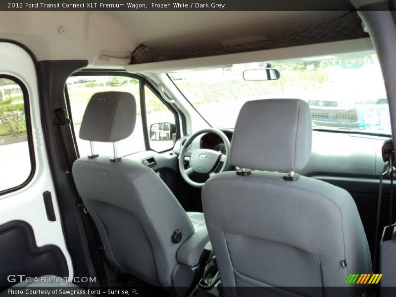 Frozen White / Dark Grey 2012 Ford Transit Connect XLT Premium Wagon