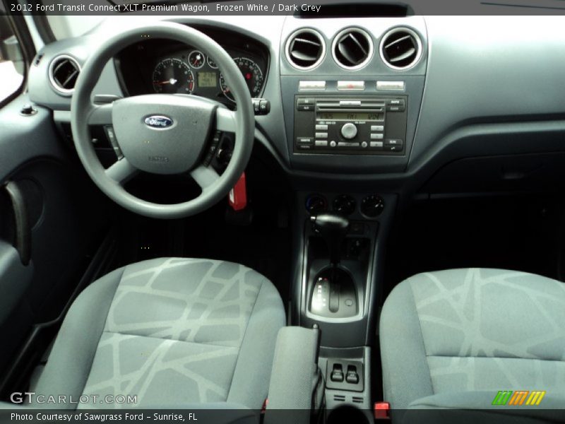 Frozen White / Dark Grey 2012 Ford Transit Connect XLT Premium Wagon