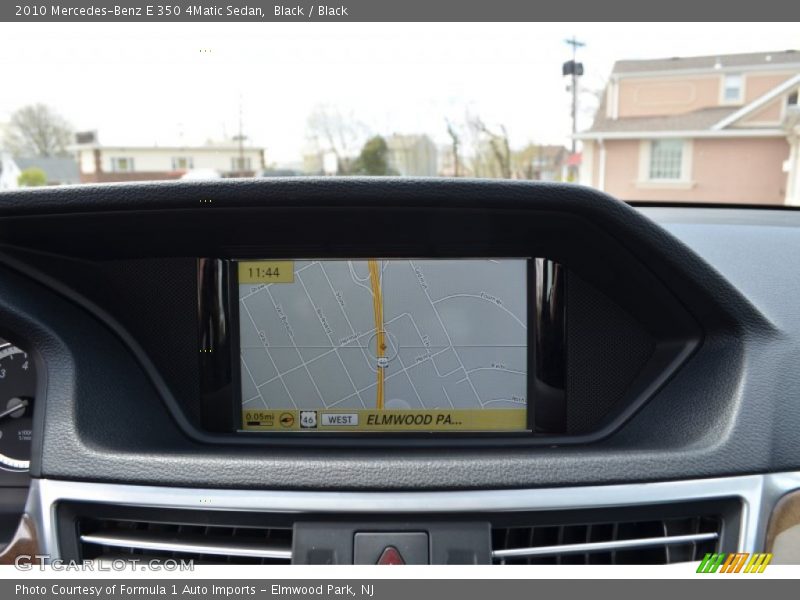 Black / Black 2010 Mercedes-Benz E 350 4Matic Sedan