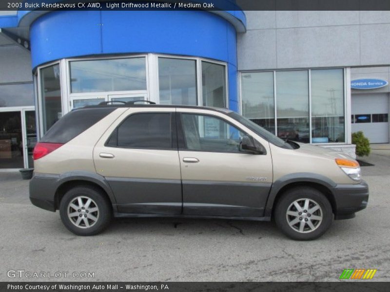 Light Driftwood Metallic / Medium Oak 2003 Buick Rendezvous CX AWD