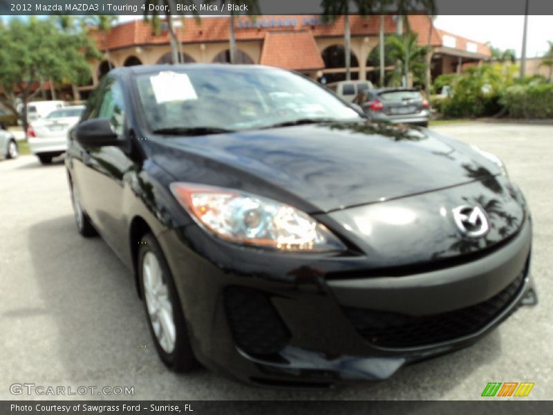 Black Mica / Black 2012 Mazda MAZDA3 i Touring 4 Door