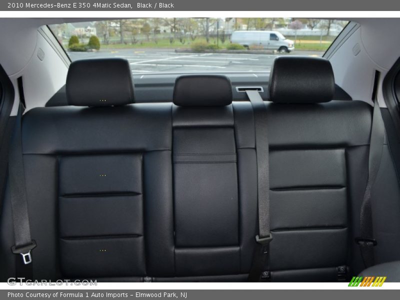 Black / Black 2010 Mercedes-Benz E 350 4Matic Sedan