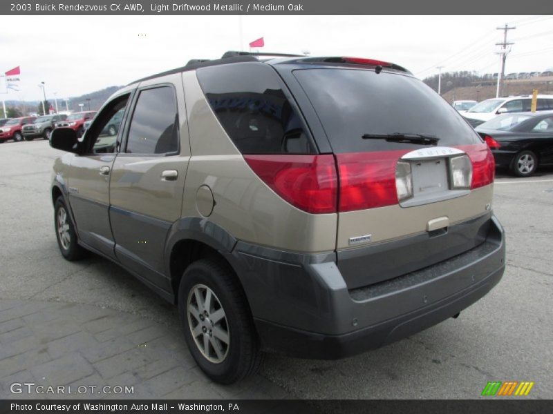 Light Driftwood Metallic / Medium Oak 2003 Buick Rendezvous CX AWD