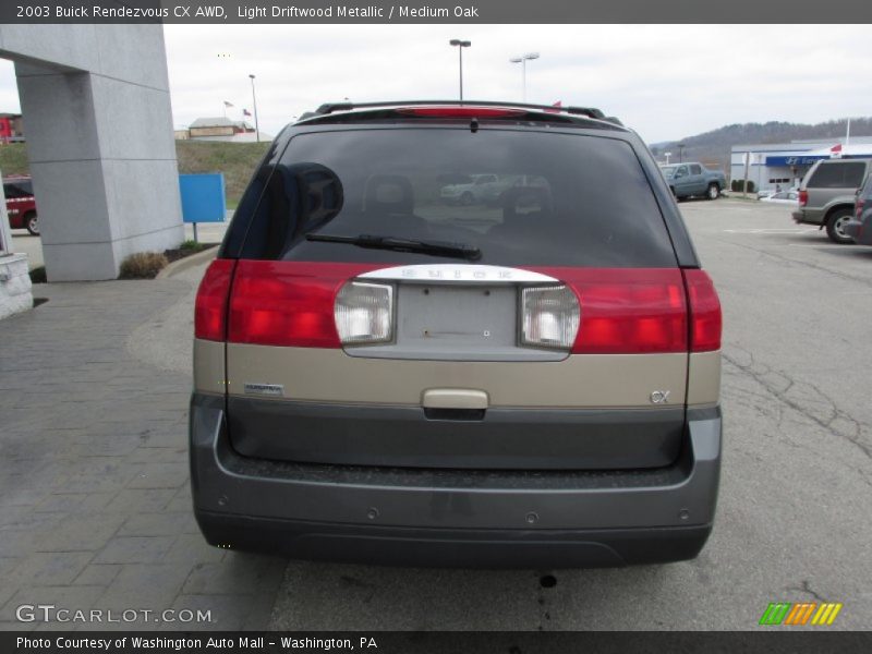 Light Driftwood Metallic / Medium Oak 2003 Buick Rendezvous CX AWD