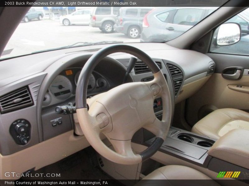 Light Driftwood Metallic / Medium Oak 2003 Buick Rendezvous CX AWD